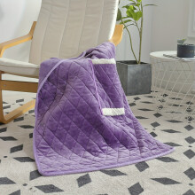 (Purple) USB-Powered Electric Blanket - Multifunctional Heating Pad Overheat Protection, Easy to Clean