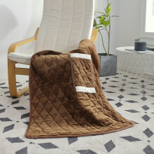 (Coffee color) USB-Powered Electric Blanket - Multifunctional Heating Pad Overheat Protection, Easy to Clean