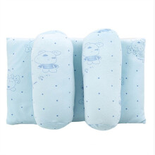 Baby-Kissen für Neugeborene, Anti-Kopf-Kissen, multifunktionales Anpassungskissen, blau