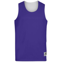 Augusta Sportswear Teen-Boys Käännettävä Wicking Tank Purppura/Valkoinen Pieni
