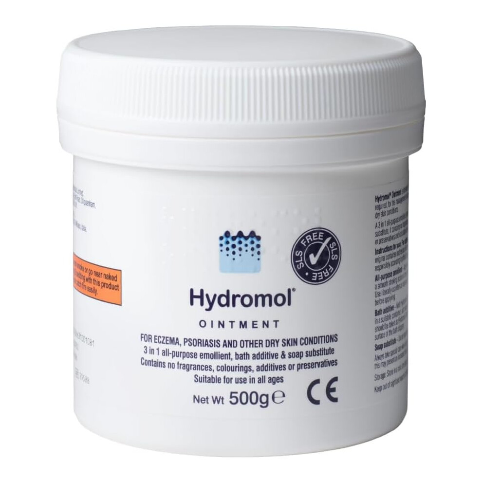 Hydromol Ointment, For The Management Of Dermatitis, Eczema,