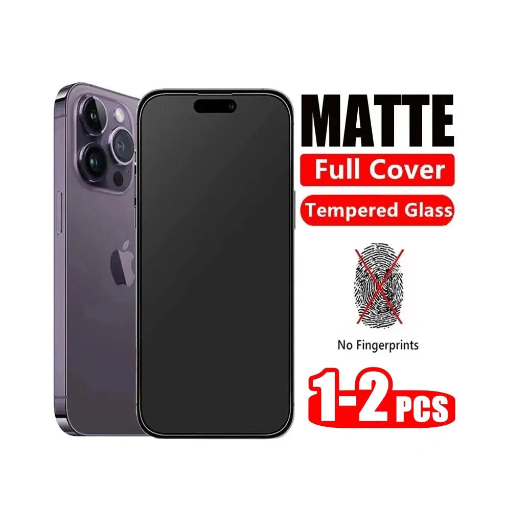Sfhomie (2Pcs, For Iphone 11 Pro) Matte Tempered Glass For Iphone Screen Protectors