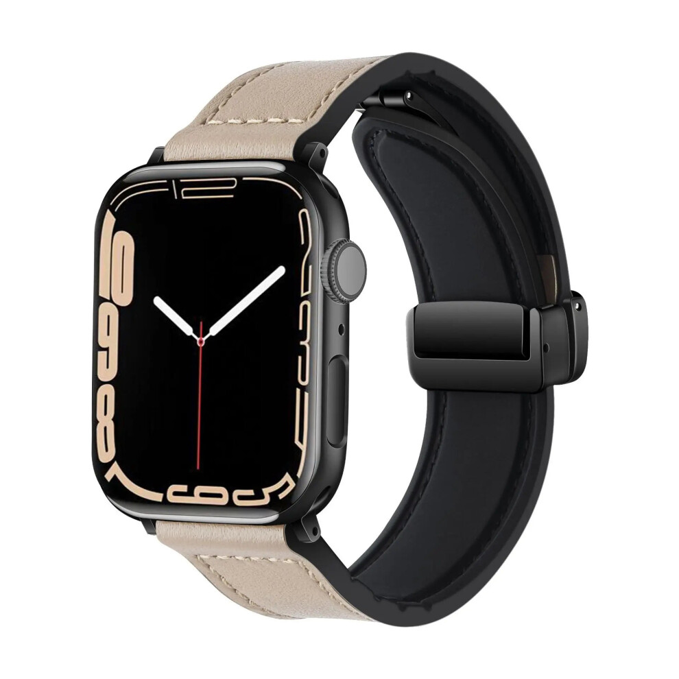 (Apricot, 42Mm 44Mm 45Mm 49Mm) Strap For Apple Watch Band 45Mm 44Mm 40Mm 42 41Mm 49Mm Leather Not,Specified 5046251204243