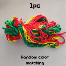 (1pc) 1pc Vibrant Multi-Color Strong Rope Net, 3/32.29ft² Durable Outdoor Garden Trellis for Peas, Beans & More