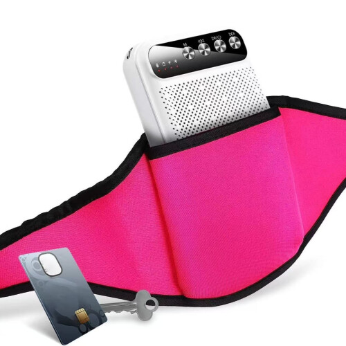 2PCS Adjustable Mic Belt Holder-Waist Bag for Microphone & Accessories 2