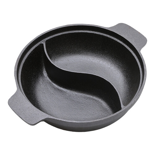 Garden Sanctuary 2 Compartment Cast Iron Hot Pot