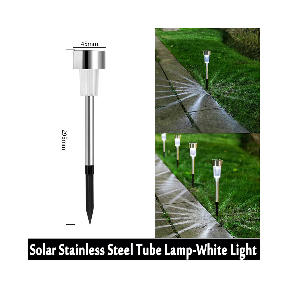 (D, 10Pcs) 10Pack Solar Outdoor Lights Garden Lantern Solar Powered Lamp Waterproof Landscape Lighting Pathway Yard Lawn Garden Decoration-image-OPC-PGMZG7S-NEW