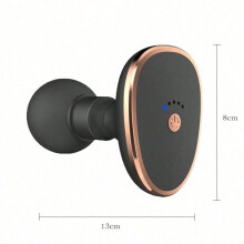 (black) Electric Massage Gun Portable Mini Neck Back Massage Gun Deep Tissue Vibration Relief Massager Fitness For Muscle Relaxatio