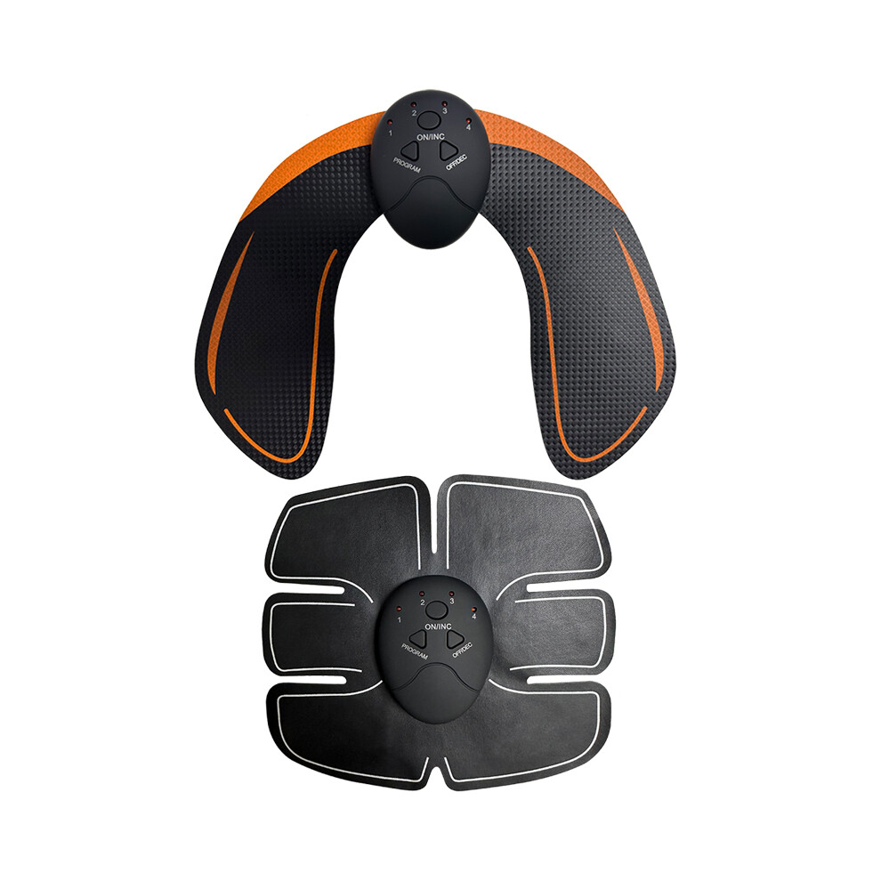 (Abdomen Hip) EMS Electrical Muscle Stimulator Fitness Lifting Buttock Abdomen Arms Legs Hip Trainer Toner Weight Loss Body Slimming Massager-image-OPC-PGMZGCB-NEW