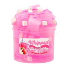 (Pink) Soft Non-Sticky Butter Slime Ice Cream Decorations 70ml Scented Toys DIY Cloud Slimes For Girls and Boys