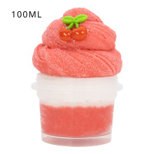 (red 100ML) Slime Para Niños Kit Cloud Thousand Silk Cloud Colored Mud Clay Fluffy Plasticine for Kids Toy Envio Gratis