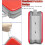 Red 40 CD DVD Carry Case Disc Storage Holder CD Sleeve Wallet CD DVD Organizer Case 5