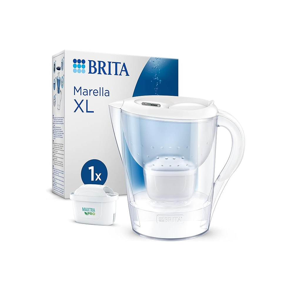 BRITA Marella XL Water Filter Jug Blue (3.5L) incl.