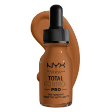 NYX PROFESSIONAL MAKEUP Total Control Pro Tropfen Foundation, Hautgetreue Deckkraft - Mandel