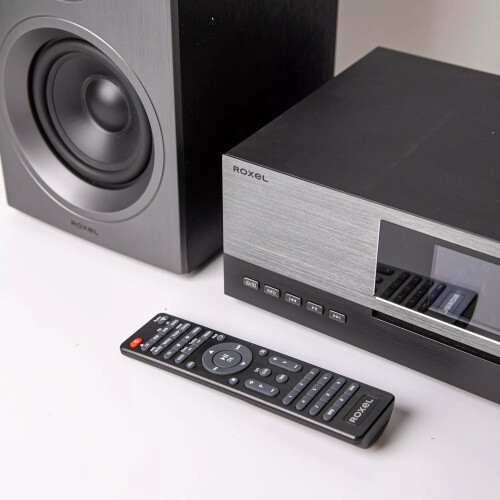 Roxel Roxel Pulse All-in-One Compact HiFi System w/Spotify, CD Player, HDMI 2