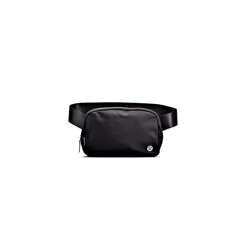 Sac banane Lululemon Athletica Everywhere, noir, 7,5 x 5 x 2 pouces