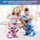Remote Controlled Robot Toy with Gesture Sensing, Light Projection, Dance And Music Functions - Automatic Demonstration, Rotation 2
