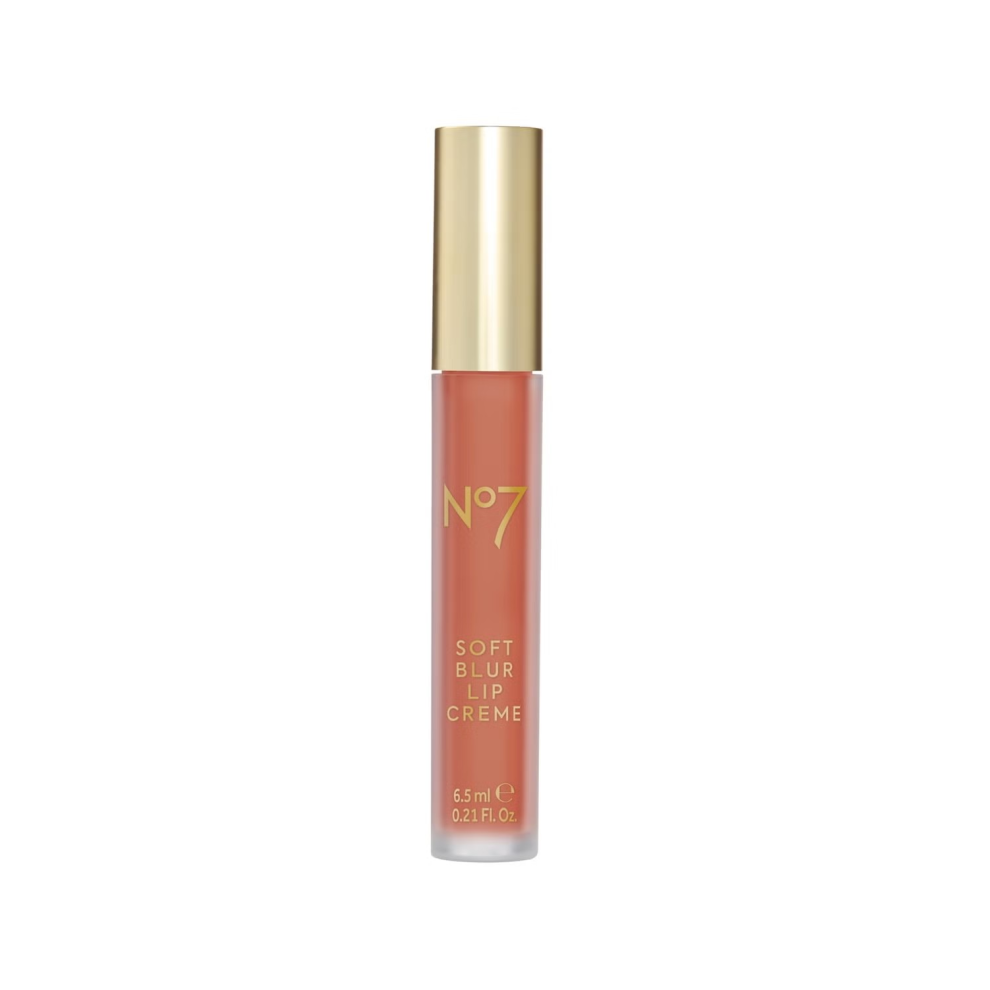 No7 Soft Blur Lip Crème Liquid Lipstick Peach Nude