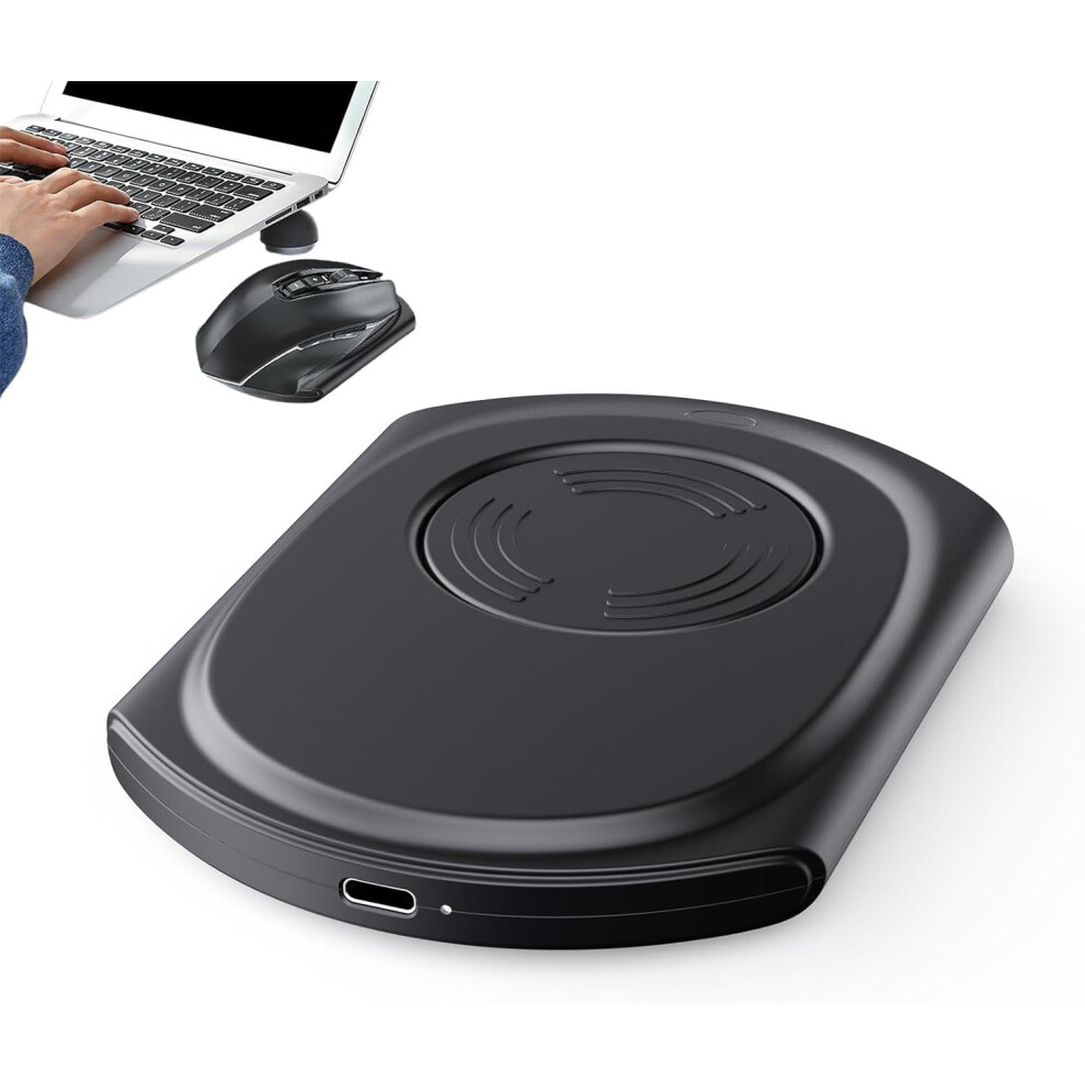 Automatic Mouse Mover | Quiet Ultra-thin Jiggler Mouse Mover | Driver-Free Productivity Gadgets, Mouse Shaker/Wiggler for Laptop Computer, Keeps PC