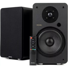 Roxel Onyx XL 120W Active Bookshelf Speakers, BT, HDMI, USB, RCA