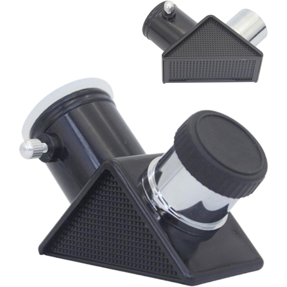 Diagonal Adapter, 90 Degree Clear Diagonal Reflector, Astronomical Visual Astrophotography, Telescope Eyepiece Accessories for Beginners, Kids