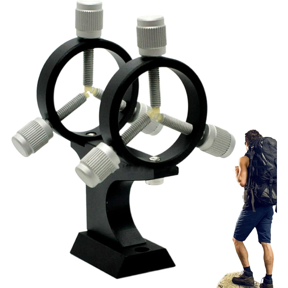 Finder Scope Bracket,Alloy Mount Bracket Finder Scope Mounting Base | Sight Base with1/4 Screw Easy Installation Telescope Accessories for Outdoor