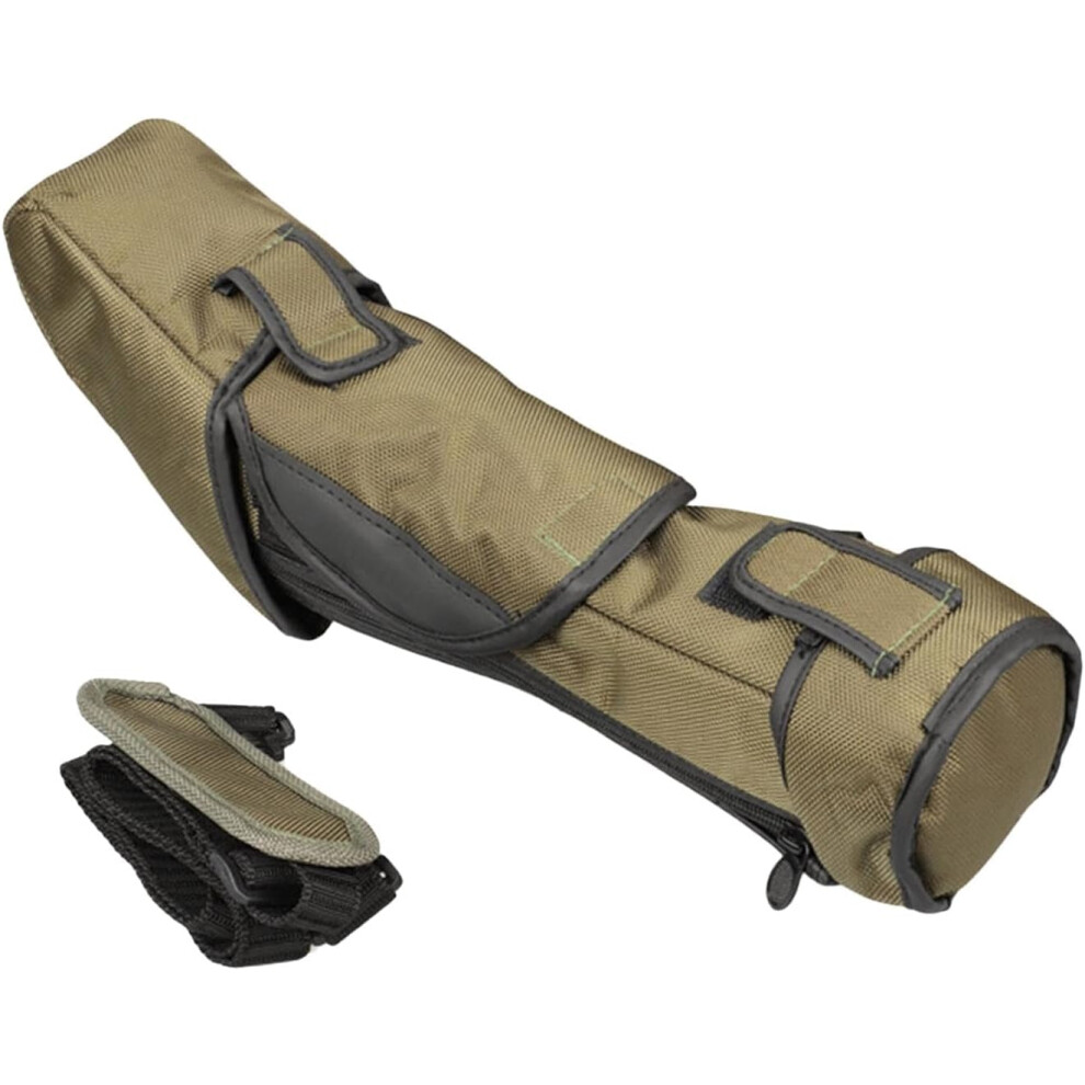 (80mm Caliber) Telescope Carrying Case,Portable Spotting Scope Bag | Multipurpose Nylon Telescope Carrying Case with Adjustable Shoulder Strap
