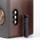 Roxel (Walnut) Active Bookshelf Speakers, 100-Watt - Roxel Nova 4