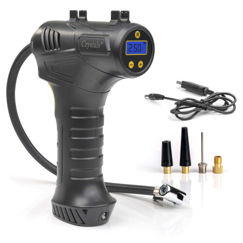 Cordless Electric Car Tyre Inflator Pump Portable Tire Air Compressor Pump UK