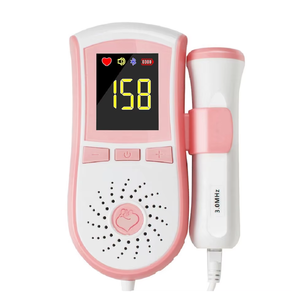 3MHz Ultrasound Baby Heart Rate Detector Pregnant Ultrasonic Baby Heartbeat Monitor Fetal Doppler For Pregnancy