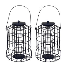 Squirrel Proof Hanging Suet Fatball Bird Feeder (Set of 2)