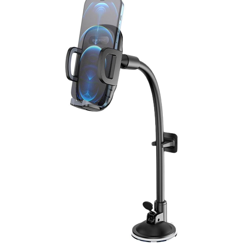 ( [Applicable To Windshield]) Cell Phone Car Mount,Car Cell Phone Mount | 360 Degrees Rotation, Car Phone Stand, Automobile Cell Phone Holde Black/Gray