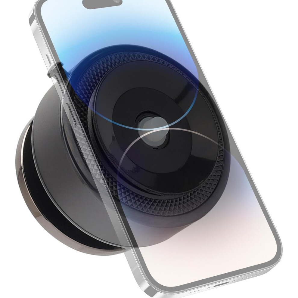 Magnetic Suction Phone Mount - Vacuum Cell Phone Holder for Vehicle | Stable Vacuum Magnetic Suction Phone Mount, Rotatable Cell Phone Holder for Car