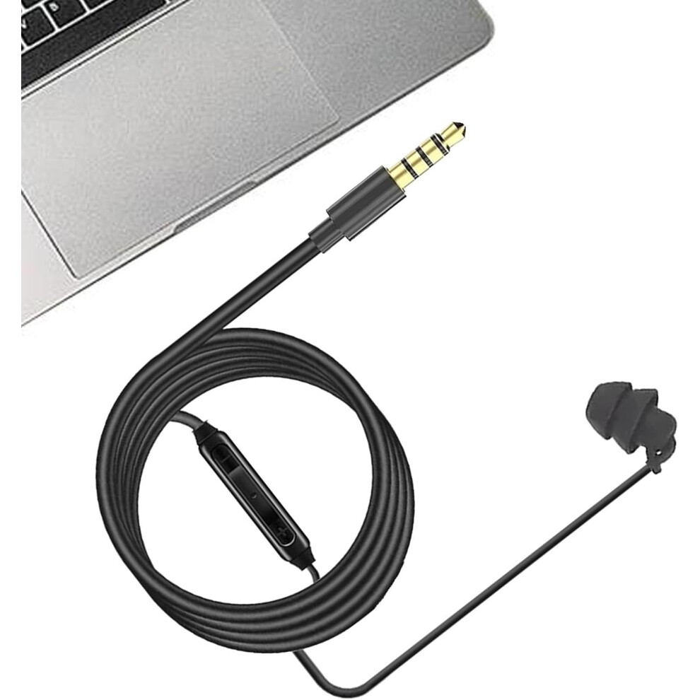 (3.5mm interface) Single-Sided Earphone Wired | Wired Earbud Single Side Left Right Earphone - Clear Calls Headphone Silicone Earplug Earphone Noisele