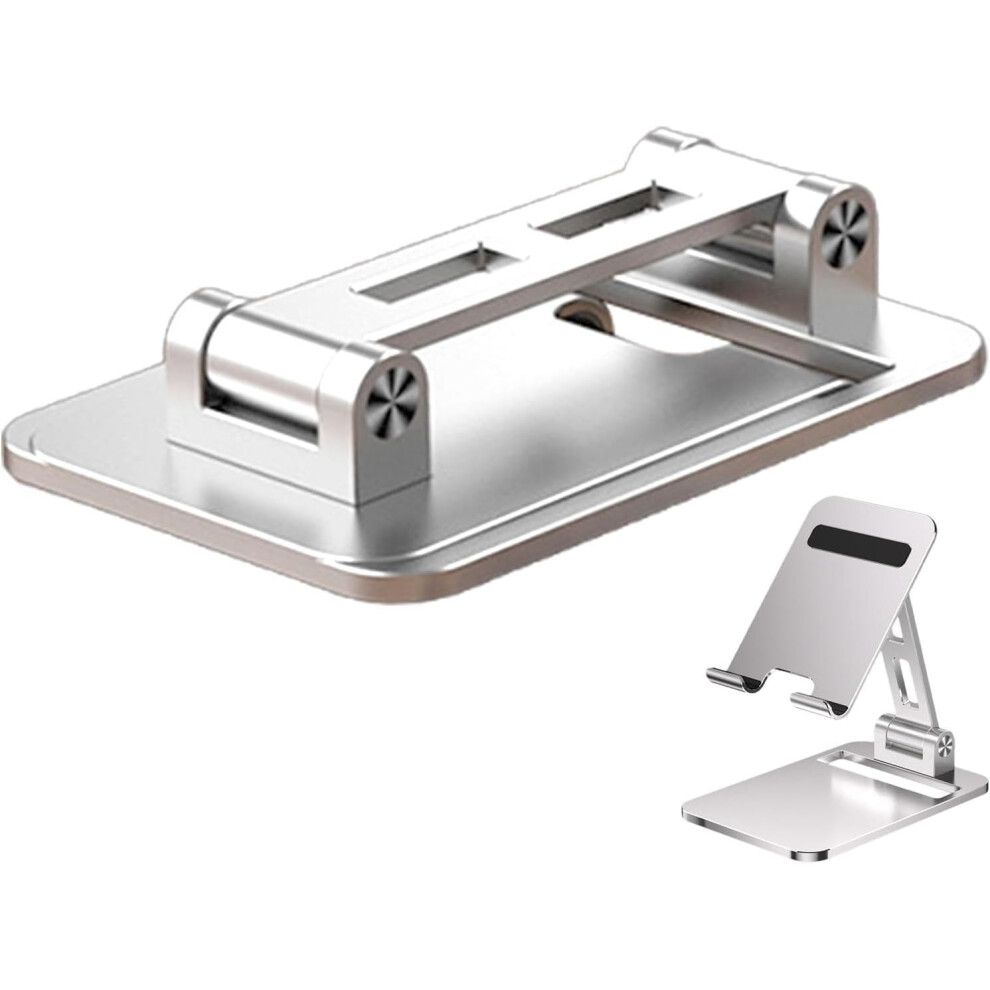 Cell Phone Desk Holder | Mobile Phone Holder Tablet Stand,Portable Phone Desk Stand, Desktop Stand Tablet Holder, Cell Phone Holder Cradle Aluminum