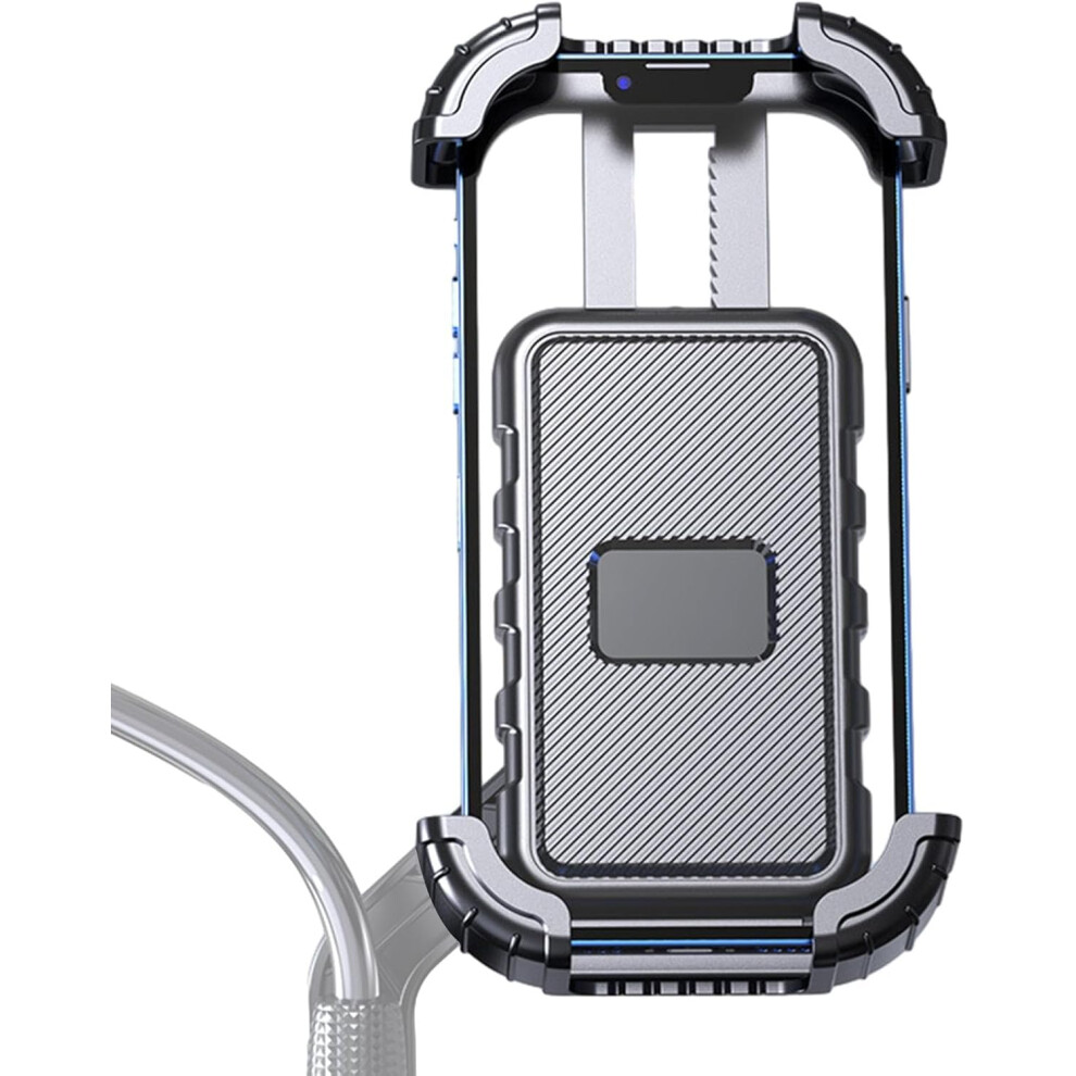 Motorcycle Cell Phone Holder,360 Degree Rotation Motorcycle Phone Mount - Anti-Theft Motorcycle Handlebar Phone Holder, Motorcycle Handlebar Cell