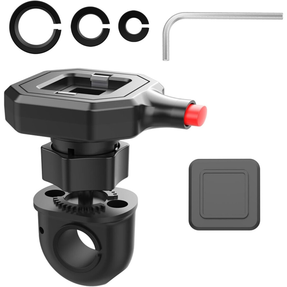 Motorcycle Cycle Phone Mount - Safe Lightweight Cell Phone Holder,Cell Phone Stands Sturdy Phone Mount Clamp Secure Fit for All Bikes