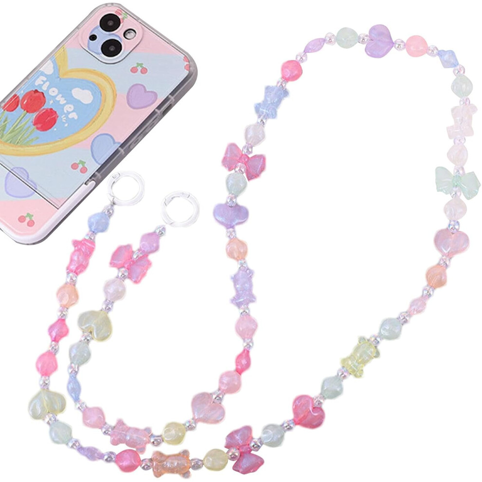 (K454) Women Cellphone Lanyards Strap | Fashion Phone Case Keychain Wallet Decoration | Phone Chain Cellphone Lanyard Phone Chain Strap for Women