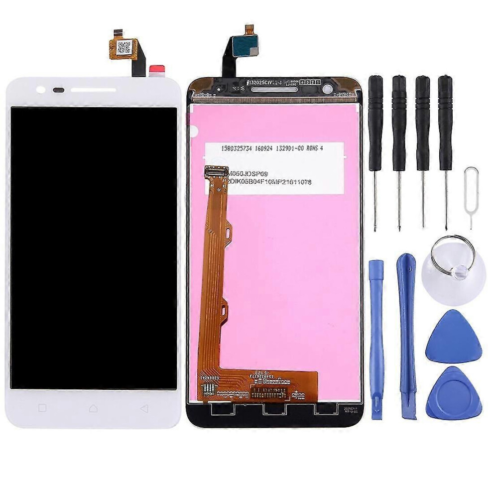 () Oem Lcd Screen For Lenovo C2 / K10a40 With Digitizer Full Assembly (Black) White/Black 5415817930245