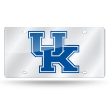 Kentucky Wildcats nummerplade lasersk?ret s?lv