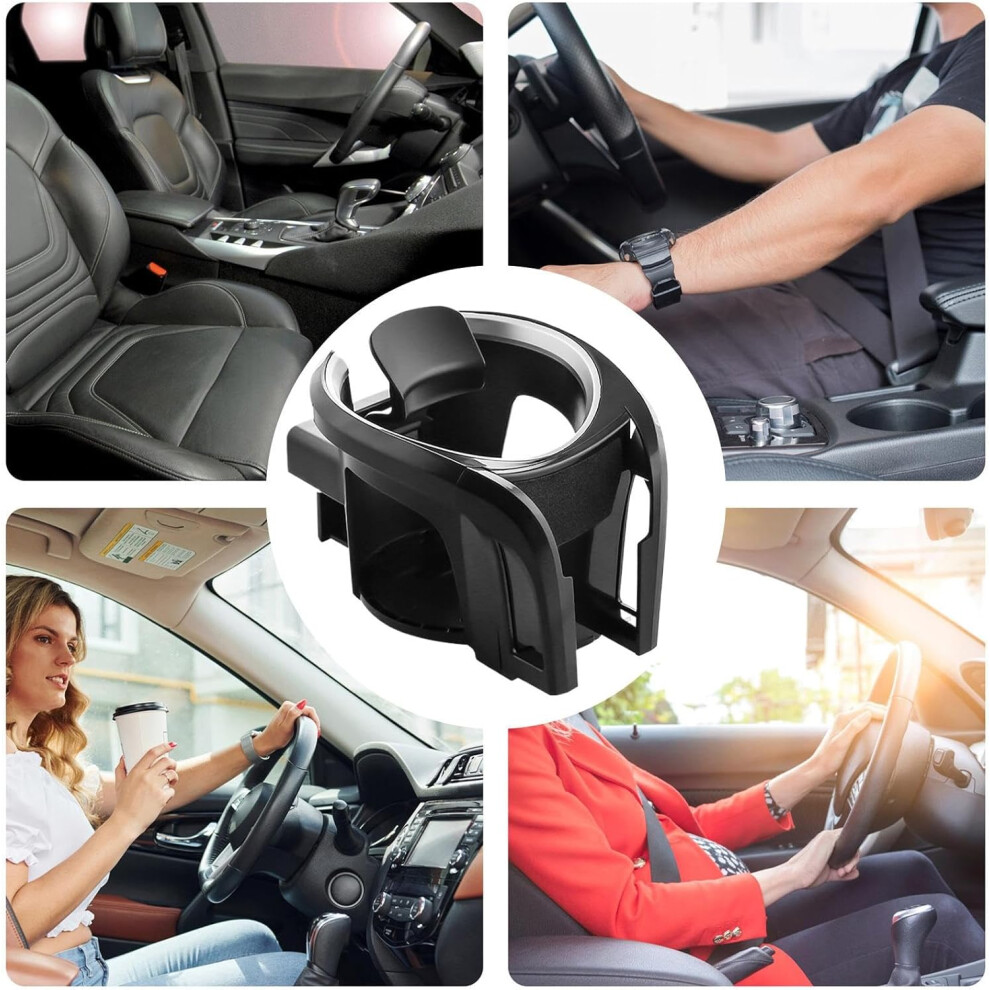 (Silver) Automotive Cup Holders - Phone Holder,2 In 1 Cup Expander Vehicle Air Vent Cellphone Stand Support Adapter For Smartphones Silver