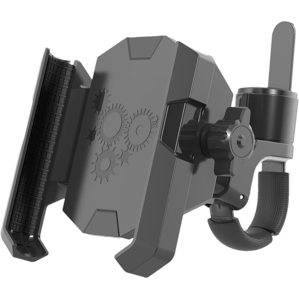 Bike Phone Holder - Bike Scooter Phone Clip,Anti-Shake Mountain Bicycles Handlebar Stem Cellphone Mount For Smartphone