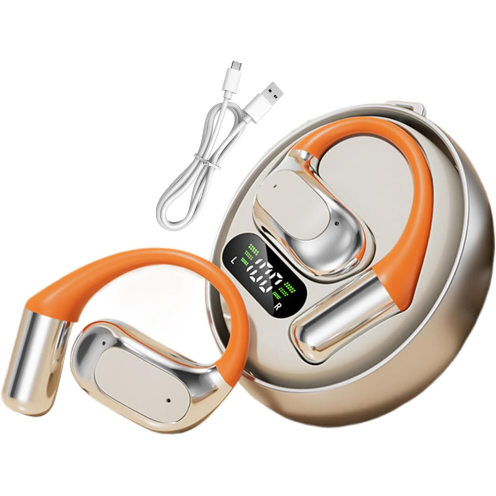 (Gray) Translator Earphone Real Time - Wireless Translation Earbuds | Language Translating Headphones, Instant Long Battery Life, Comfortable Fit For