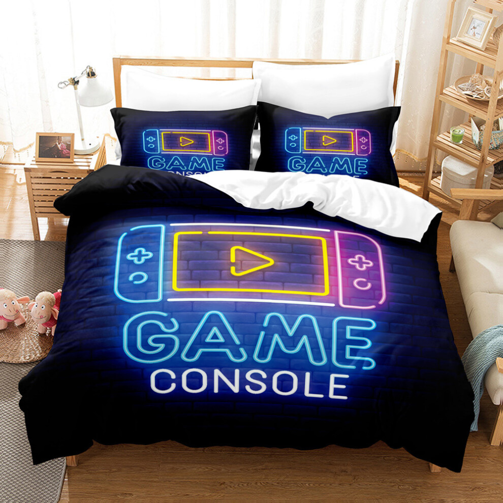 (14, 140*210 Three-Piece Set) New Home Textile Grinding Gamepad Series Three-Piece Set Digital Printing Three-Piece Set 6942746581631