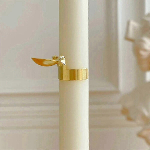 Candle Extinguisher,Automatic Candle Fire Extinguishing Clip On,Automatic Candle Snuffer Ring for T 2