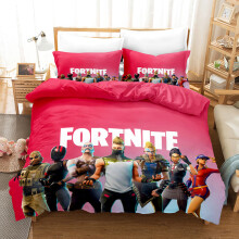 (9, 200*200 three-piece set) New digital printing fortnite bedding three-piece set to picture and print four-piece set bedding set