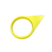 Counteract Counterpoint - 33 mm h?j Viz gul hjulm?trikindikator (100PK)