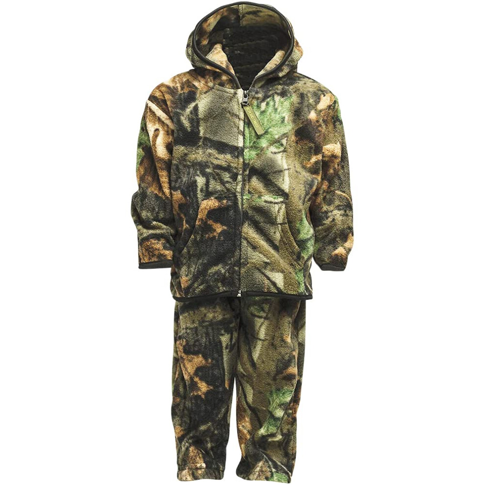 Trailcrest Niemowle - Toddler Camo Pelna Bluza Z Kapturem Z Bluzy Z Kapturem Kurtka I Spodnie Set Camo 5T-image