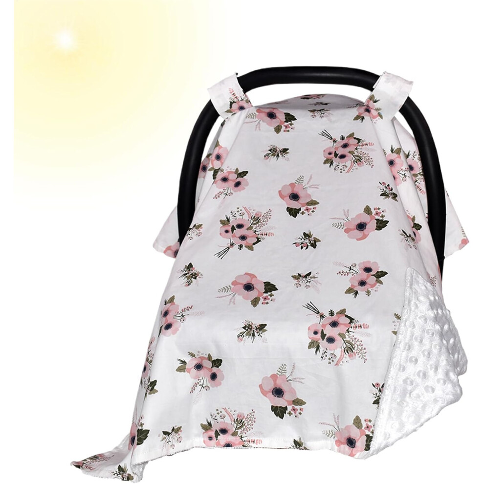 (A) Sun Shade for Stroller,Carseat Canopy | Baby Automobile Seat Canopy Stroller Sunshade Breathable Sun Protector for Boys Girls