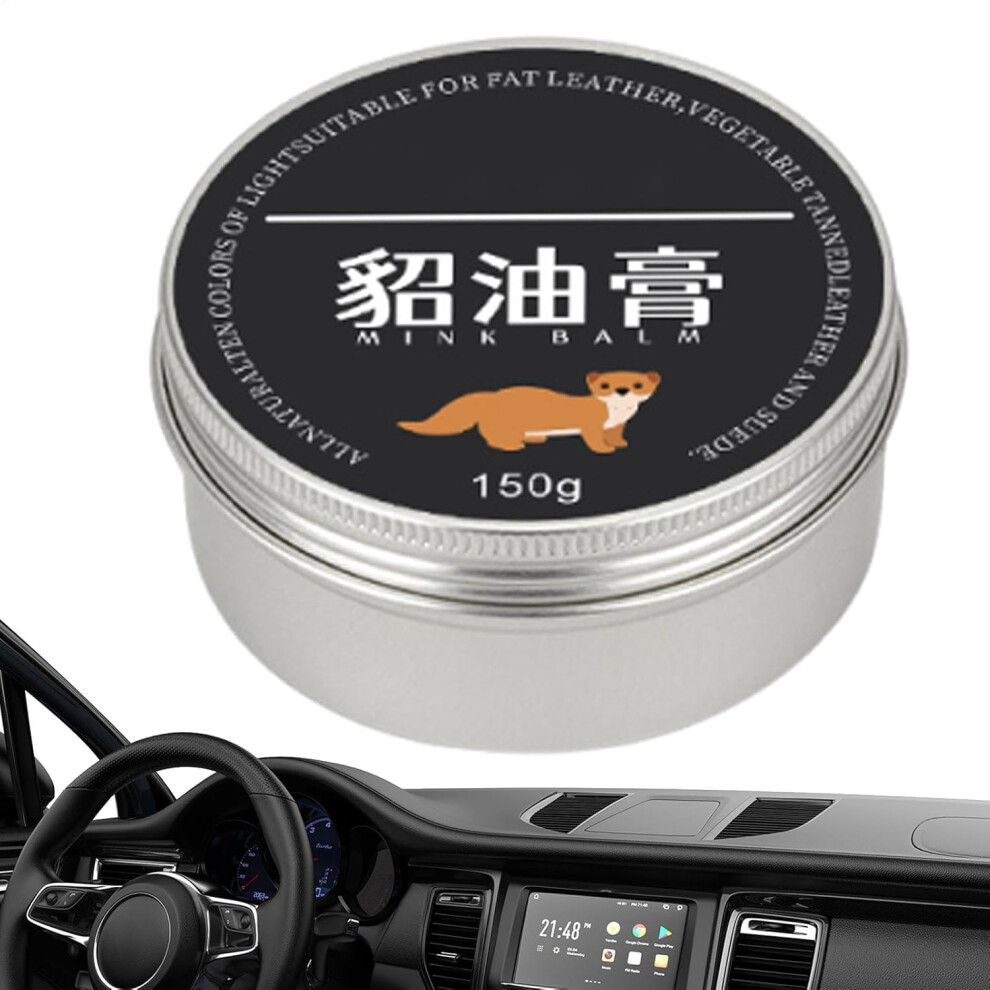 (150G) Leather For Furniture - Leather Polish Restorer,Household Care, Furniture Protector, Nourishing Jacket Conditioner For Apparel, Couches Cream